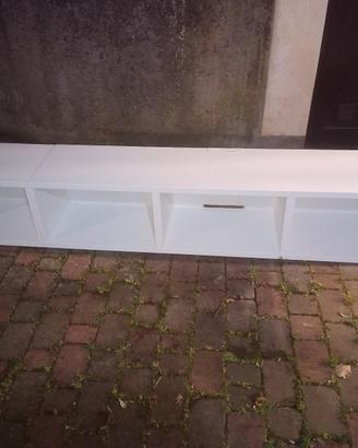 Ikea Besta bianco mobile TV + struttura