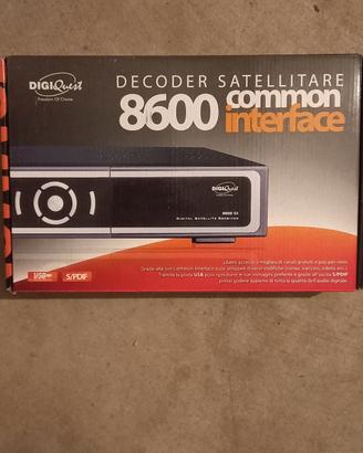 DECODER SATELLITARE DIGIQUEST 8600