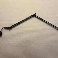 Luceplan lampada Berenice stelo nero da 30 cm