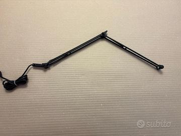 Luceplan lampada Berenice stelo nero da 30 cm