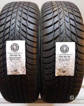 2 gomme 205 60 16 bridgestone rft a11751