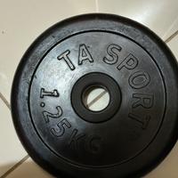 Set pesi in ghisa TASPORT – 1.25 kg