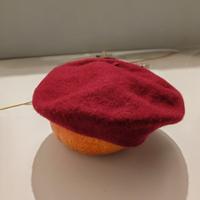 Basco tipo francese in lana cotta