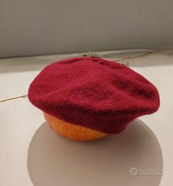 Basco tipo francese in lana cotta