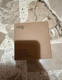 Ring intercom audio