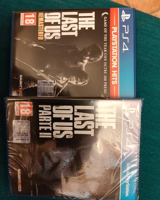 Giochi PS4 - The Last of us Remastered e Parte II