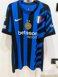 Maglia Calcio Inter Lautaro 24/25 Preparata/Worn