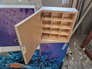 mobiletti decorativi multiscomparti 