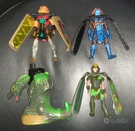 SET action figur vintage anni 90 serie Dragon Flyz