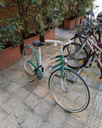 Bicicletta Colner Bianca/Verde