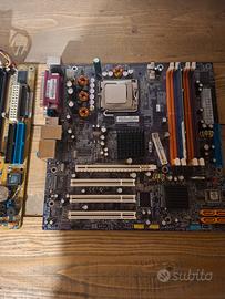 Scheda Madre ECS + Intel Celeron D + 512MB DDR2 – 