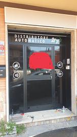 porta automatizzata con lettore codice fiscale 