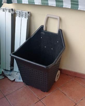 Carrello portalegna