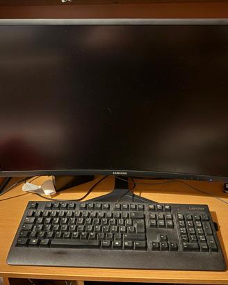 Samsung Monitor LCD Curved C27FG73FQU 27" Curvo