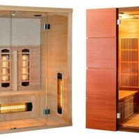 Sauna angolare rett infrarossi o finlandese NUOVA