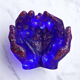 Porta oggetti, svuota tasche con luci