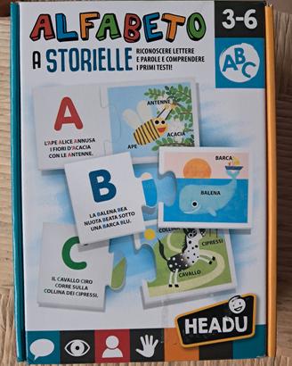 Alfabeto a storielle - gioco didattico 