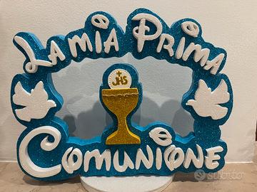 Scritta in polistirolo