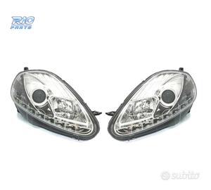 FARI PER FIAT GRANDE PUNTO 05-08 LUCE DIURNA REALE