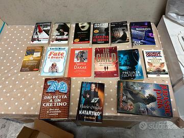 15 Libri Thriller e Vari -Piemme Bm Noir