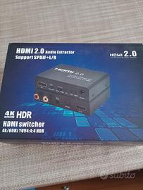 HDMI 2.0 audio extractor
