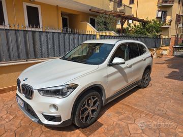 BMW X1 Xdrive 18D 12/2018 XLine Bianco perla