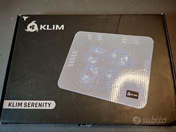 Base cooling notebook KLIM Serenity White 4 USB