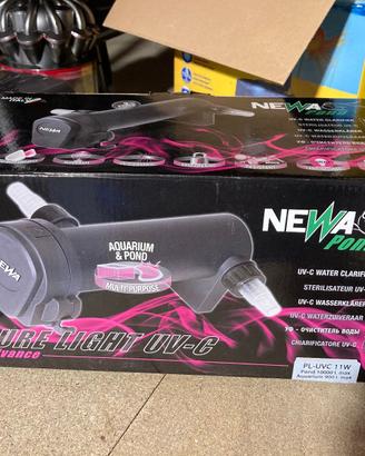 Filtro raggi ultravioletti laghetto 11 W Newa