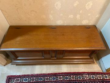 Cassapanca in legno vintage
