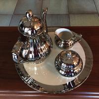 Servizio da tè argentato vintage RUTSCHENREUTHER