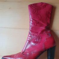 STIVALETTO IN PELLE FODERATO IN PELLE N 38