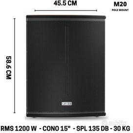 Subwoofer FBT 115 SA