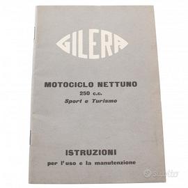 Manuale uso e manutenzione Gilera Nettuno 250