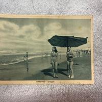 2 vecchie cartoline  Viareggio Spiaggia, lotto A