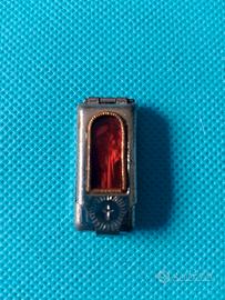 Reliquia vintage religiosa tascabile con miniatura