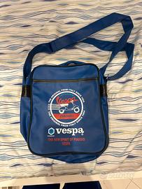 Borsa a tracolla vespa piaggio blu nuovo