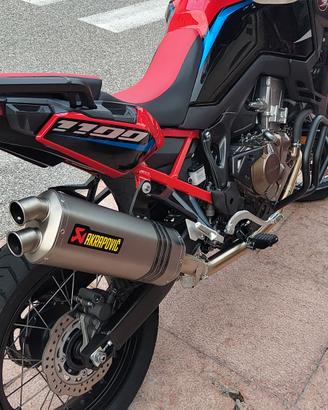 Africa twin scarico Akrapovic Crf1100l 2022 2026
