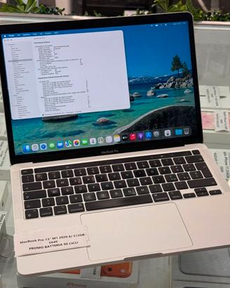 MacBook Pro 13" M1 2020 8/ 512GB - 99 CICLI