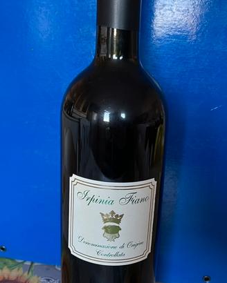 Bottiglia Irpinia Fiano DOC annata 2007