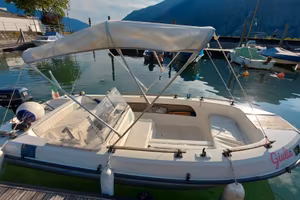 Barca Angelo Molinari 435 e Evinrude XP25