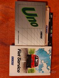 libretto uso e manutenzione Fiat Uno