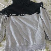 felpa donna terranova grigia taglia L