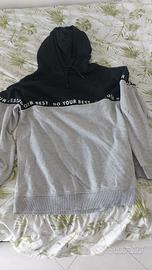 felpa donna terranova grigia taglia L