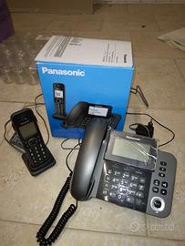 Panasonic cordless + Telefono fisso Kx-tgf320exm