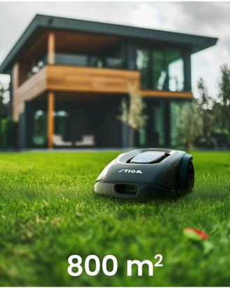Robot tagliaerba Stiga A8 senza filo perimetrale