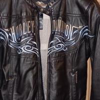Giubbotto donna Harley Davidson pelle nera