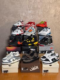 Jordan 3, Jordan 4, Nike Dunk, Kobe e Jumpman Jack