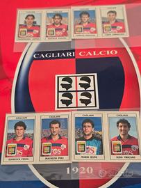 Figurine dei panini del Cagliari 1989-'90