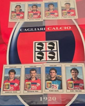 Figurine dei panini del Cagliari 1989-'90