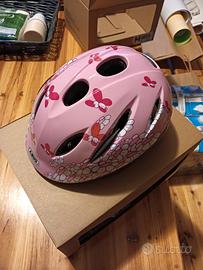 Caschetto bici rosa